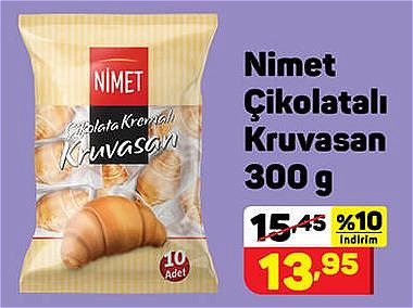 Nimet Çikolatalı Kruvasan 300 g image