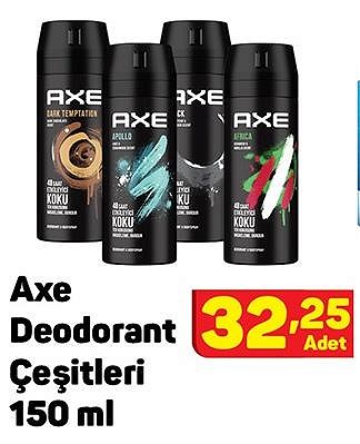 Axe Deodorant Çeşitleri 150 ml image