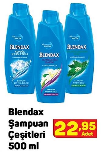 Blendax Şampuan Çeşitleri 500 ml image