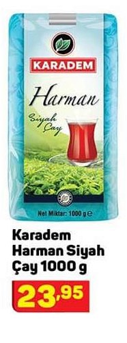 Karadem Harman Siyah Çay 1000 g image