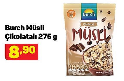 Burch Müsli Çikolatalı 275 g image