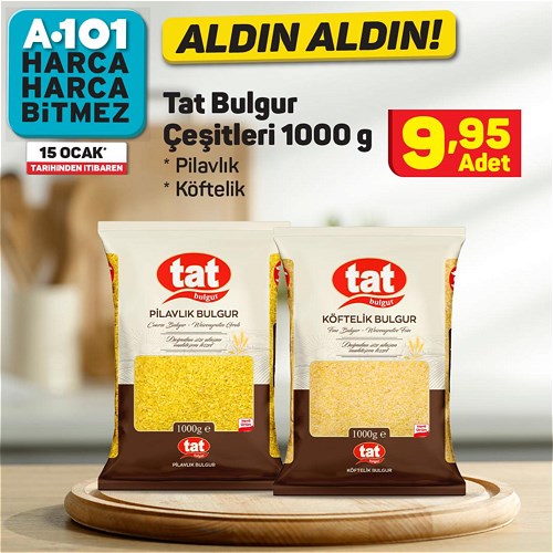 Tat Bulgur Çeşitleri 1000 g image