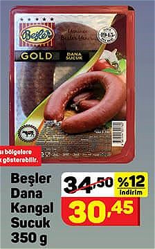 Beşler Dana Kangal Sucuk 350 g image