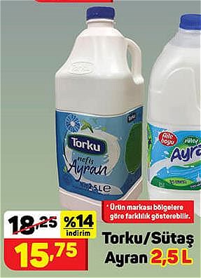 Torku Ayran 2,5 L image