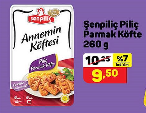 Şenpiliç Piliç Parmak Köfte 260 g image