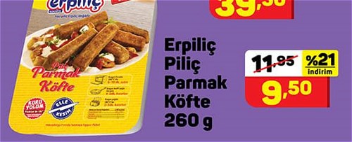 Erpiliç Piliç Parmak Köfte 260 g image