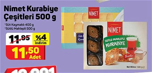 Nimet Kurabiye Çeşitleri 500 g image