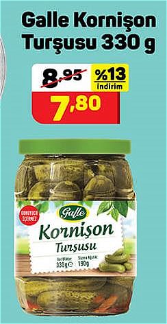 Galle Kornişon Turşusu 330 g image