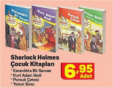 Sherlock Holmes Çocuk Kitapları/Adet image