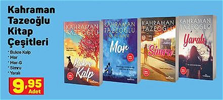 Kahraman Tazeoğlu Kitap Çeşitleri image