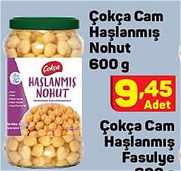 Çokça Cam Haşlanmış Nohut 600 g image