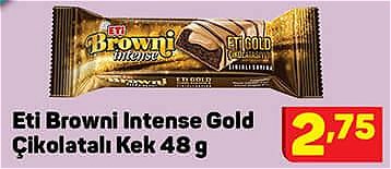 Eti Browni Intense Gold Çikolatalı Kek 48 g image