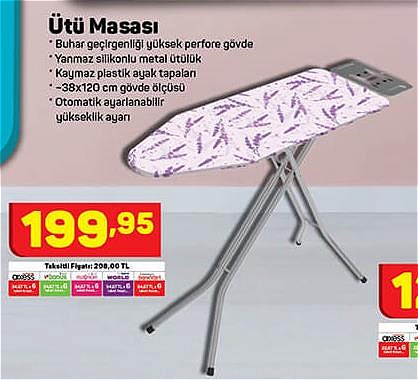 Ütü Masası 38x120 cm image