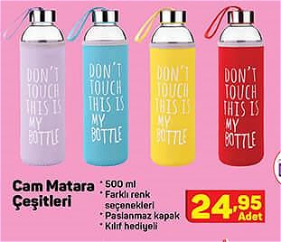 Cam Matara Çeşitleri 500 ml image
