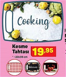 Kesme Tahtası 23x33 cm image