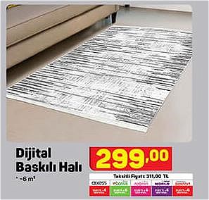 Dijital Baskılı Halı 6 m2 image