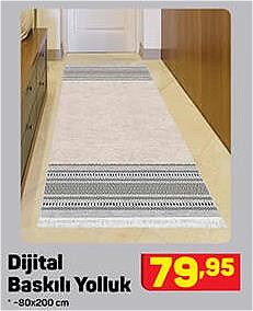 Dijital Baskılı Yolluk 80x200 cm image