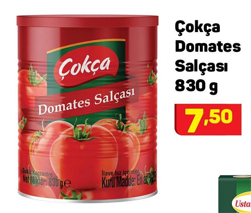 Çokça Domates Salçası 830 g image