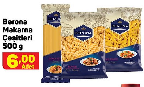 Berona Makarna Çeşitleri 500 g image