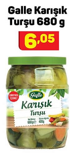 Galle Karışık Turşu 680 g image