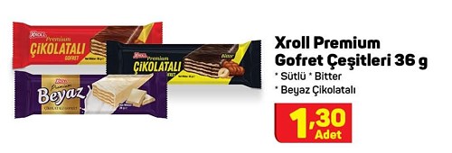 Xroll Premium Gofret Çeşitleri 36 g image