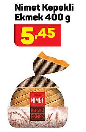 Nimet Kepekli Ekmek 400 g image