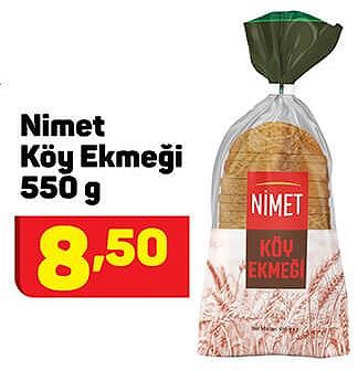 Nimet Köy Ekmeği 550 g image