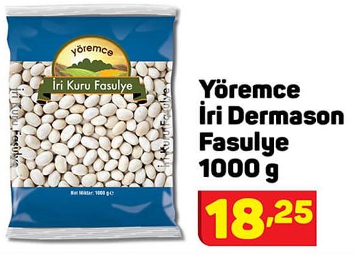 Yöremce İri Dermason Fasulye 1000 g image