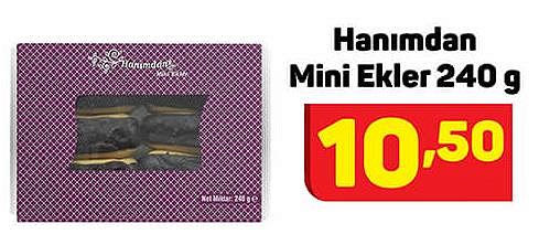 Hanımdan Mini Ekler 240 g image