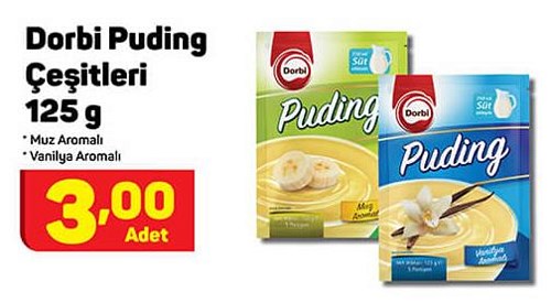 Dorbi Puding Çeşitleri 125 g image