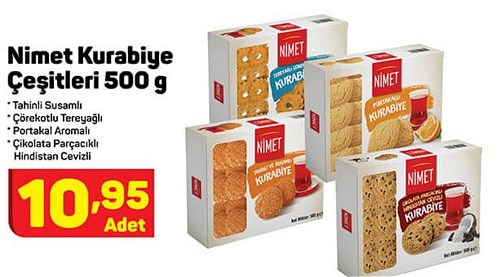 Nimet Kurabiye Çeşitleri 500 g image