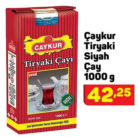 Çaykur Tiryaki Siyah Çay 1000 g image