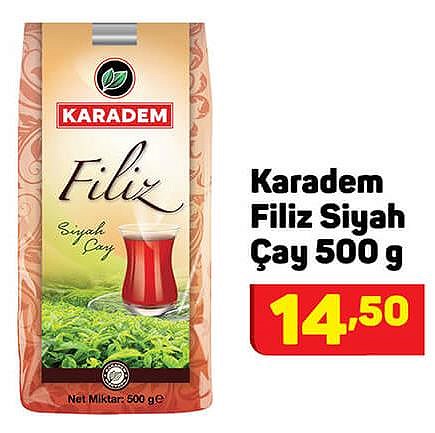 Karadem Filiz Siyah Çay 500 g image