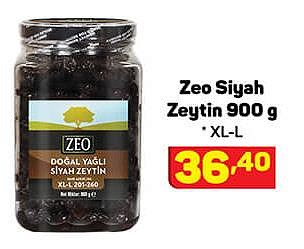 Zeo Siyah Zeytin 900 g XL-L image