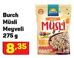 Burch Müsli Meyveli 275 g image