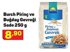 Burch Pirinç ve Buğday Gevreği Sade 250 g image