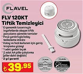 Flavel FLV 120KT Tiftik Temizleyici image