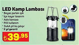 Led Kamp Lambası image