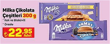 A101 Milka Çikolata Çeşitleri 300 g