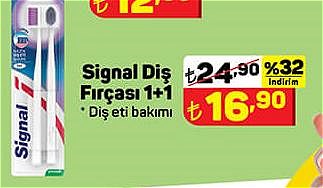 Signal Diş Fırçası 1+1 Diş Eti Bakımı image