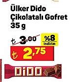 Ülker Dido Çikolatalı Gofret 35 g image