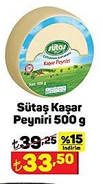 Sütaş Kaşar Peyniri 500 g image