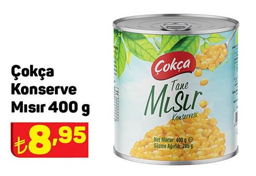 Çokça Konserve Mısır 400 g image