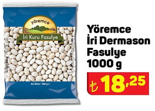 Yöremce İri Dermason Fasulye 1000 g image