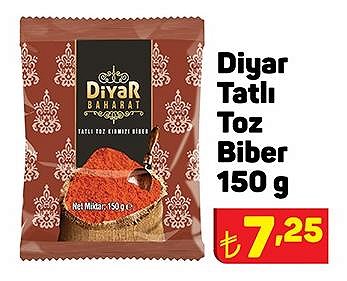 Diyar Tatlı Toz Biber 150 g image