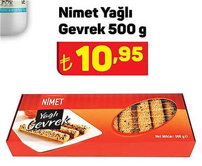 Nimet Yağlı Gevrek 500 g image