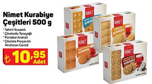 Nimet Kurabiye Çeşitleri 500 g image