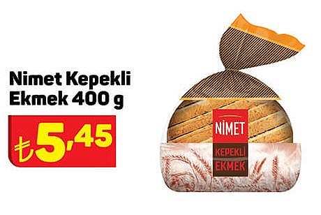 Nimet Kepekli Ekmek 400 g image