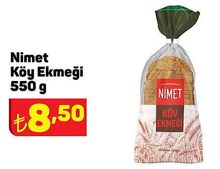 Nimet Köy Ekmeği 550 g image