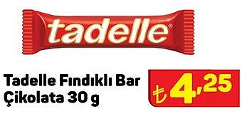 Tadelle Fındıklı Bar Çikolata 30 g image